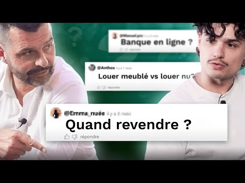 Notre expert Pierre-Emmanuel Jus répond aux questions sur l'investissement immobilier